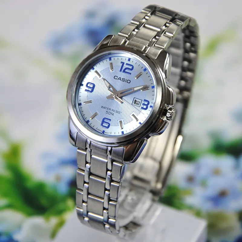 Casio Enticer Quartz Blue Dial Ladies Watch- LTP-1314D-2AV